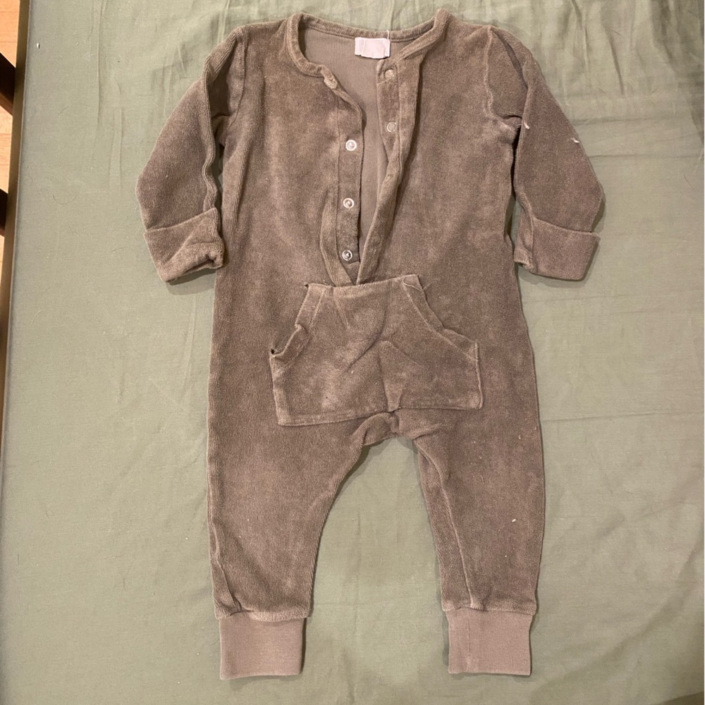 Terry Cloth Romper